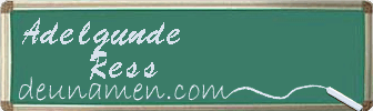Adelgunde Ress Visitenkarte